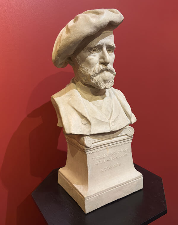 TW Wood Sculpture Sculpture of Thomas Waterman Wood