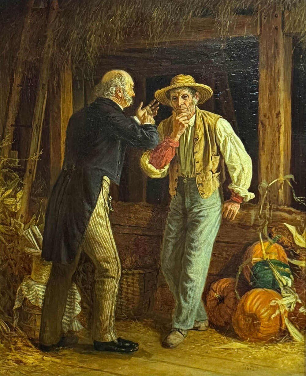 Two Men Taking Two men talking