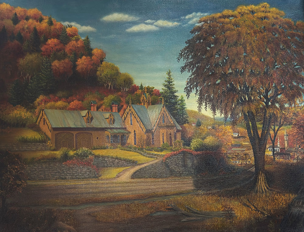 Montpelier, VT home of famous artist Thomas W. Wood