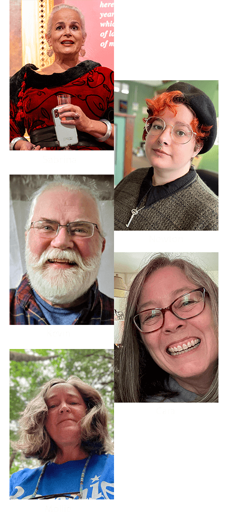 Photo of the five T.W. Wood Staff members