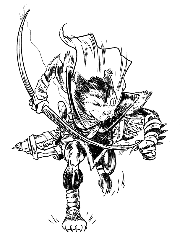 Character Merry sketch